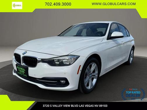 White 2016 BMW 328 328i Sedan 4D