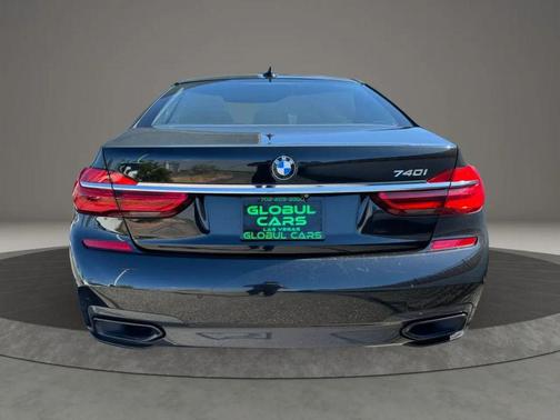 Black 2019 BMW 740 740i Sedan 4D