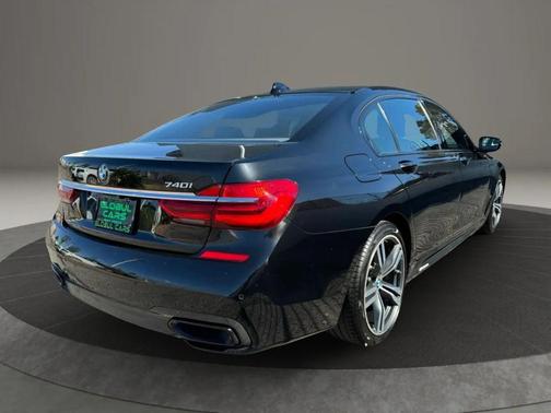 Black 2019 BMW 740 740i Sedan 4D