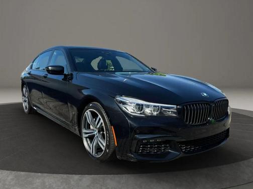 Black 2019 BMW 740 740i Sedan 4D