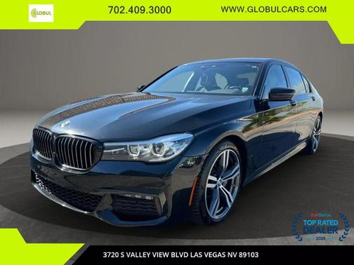 Black 2019 BMW 740 740i Sedan 4D