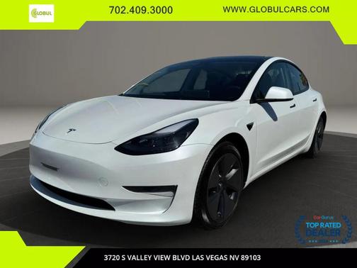 Pearl White Multi-Coat 2023 Tesla Model 3 Standard Range