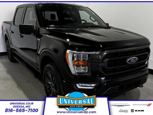 Agate Black Metallic 2021 Ford F-150 XLT