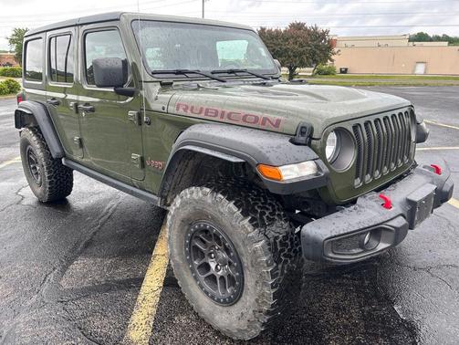 Sarge Green Clearcoat 2021 Jeep Wrangler Unlimited Rubicon