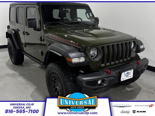 Sarge Green Clearcoat 2021 Jeep Wrangler Unlimited Rubicon