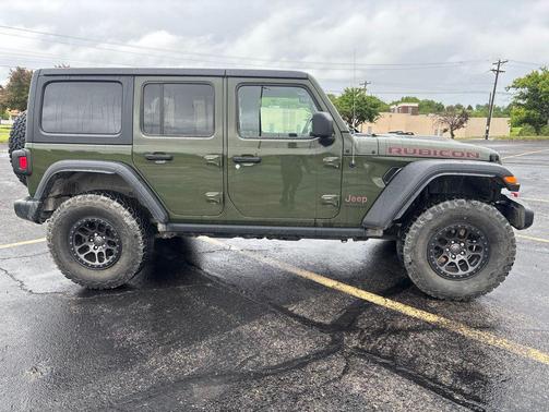 Sarge Green Clearcoat 2021 Jeep Wrangler Unlimited Rubicon