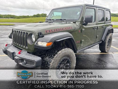Sarge Green Clearcoat 2021 Jeep Wrangler Unlimited Rubicon