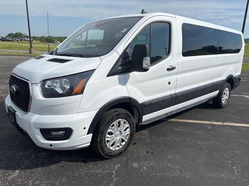 Oxford White 2024 Ford Transit-350 XLT