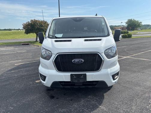 Oxford White 2024 Ford Transit-350 XLT