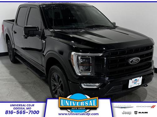 Agate Black Metallic 2023 Ford F-150 Lariat