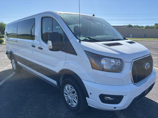 Oxford White 2024 Ford Transit-350 XLT