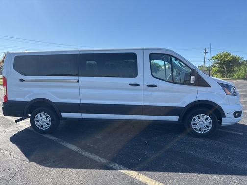 Oxford White 2024 Ford Transit-350 XLT