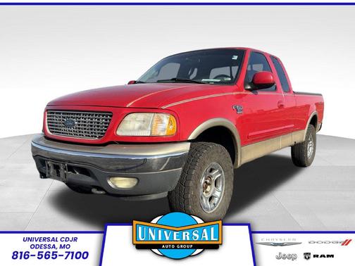Bright Red Clearcoat 2000 Ford F-150 SuperCab