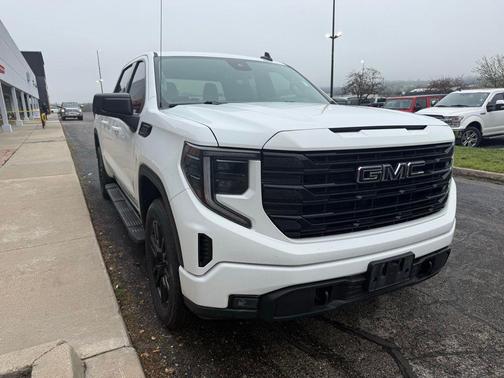 Summit White 2022 GMC Sierra 1500 Elevation