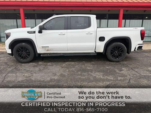 Summit White 2022 GMC Sierra 1500 Elevation