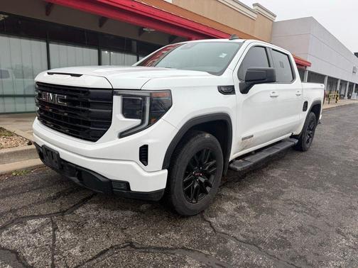 Summit White 2022 GMC Sierra 1500 Elevation