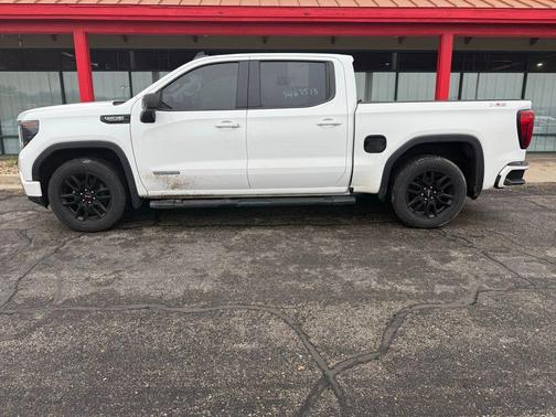 Summit White 2022 GMC Sierra 1500 Elevation