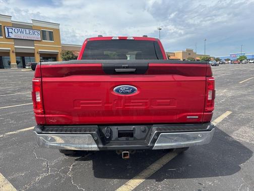 Red 2021 Ford F-150 XLT
