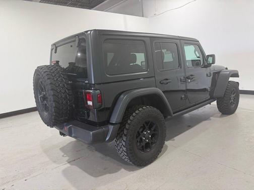 Black Clearcoat 2025 Jeep Wrangler Willys
