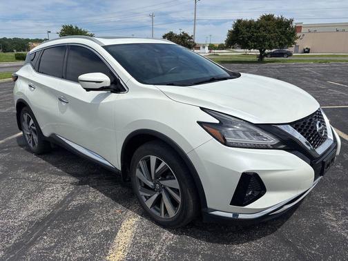 Pearl White Tricoat 2021 Nissan Murano SL Intelligent AWD