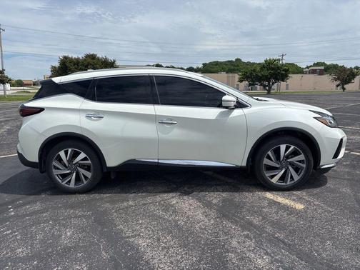 Pearl White Tricoat 2021 Nissan Murano SL Intelligent AWD