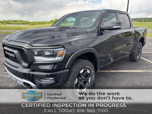 Diamond Black Crystal Pearlcoat 2022 RAM 1500 Rebel