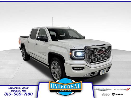 White Frost Tricoat 2018 GMC Sierra 1500 Denali