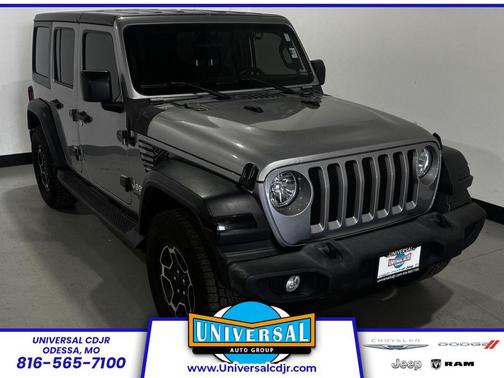 Billet Silver Metallic Clearcoat 2019 Jeep Wrangler Unlimited Sport