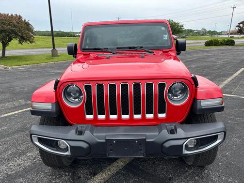Firecracker Red Clearcoat 2023 Jeep Wrangler 4-Door Sahara