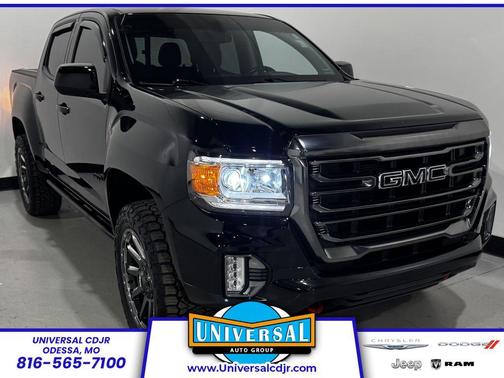 Onyx Black 2022 GMC Canyon AT4