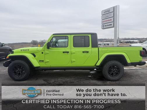 2021 Jeep Gladiator Willys 4x4