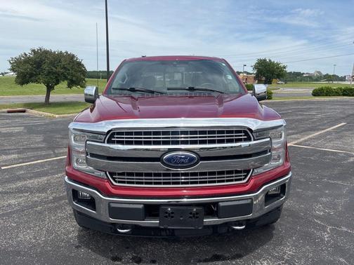 Red 2019 Ford F-150 Lariat