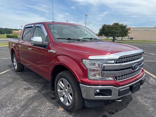 Red 2019 Ford F-150 Lariat