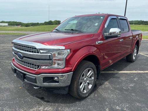 Red 2019 Ford F-150 Lariat