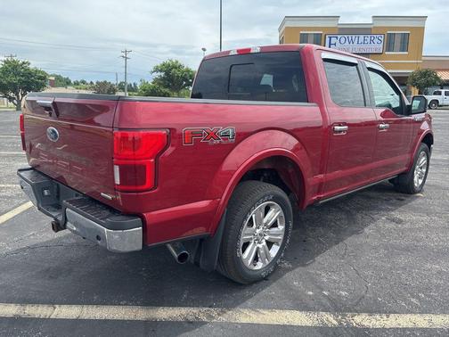 Red 2019 Ford F-150 Lariat