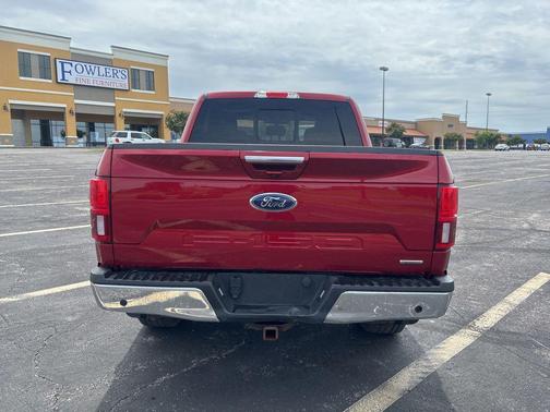 Red 2019 Ford F-150 Lariat