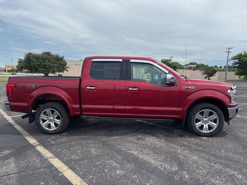 Red 2019 Ford F-150 Lariat