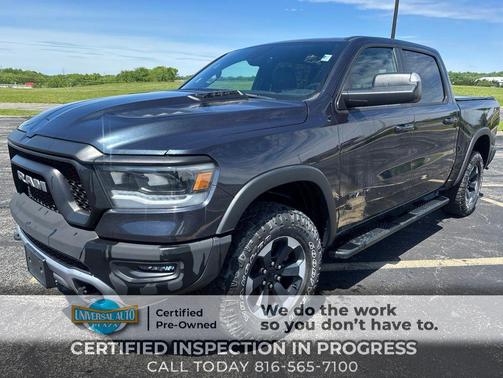 Maximum Steel Metallic Clearcoat 2020 RAM 1500 Rebel