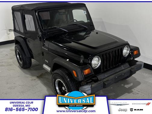 Black Clear Coat 1998 Jeep Wrangler SE