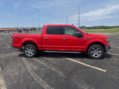 Red 2019 Ford F-150 XLT