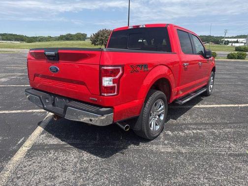 Red 2019 Ford F-150 XLT