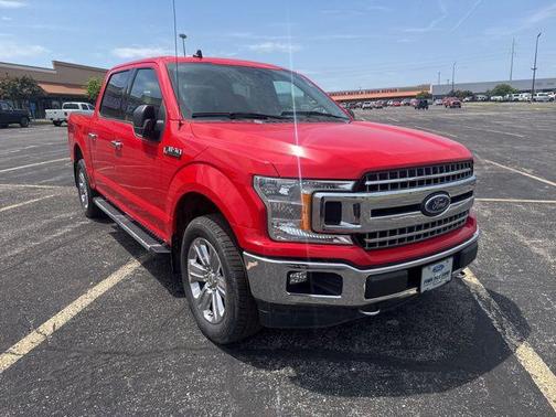 Red 2019 Ford F-150 XLT
