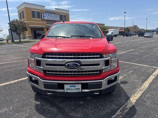 Red 2019 Ford F-150 XLT