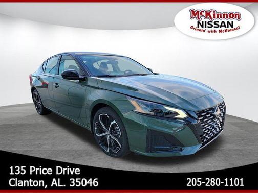 Tactical Grn/Super Black 2026 Nissan Altima SR FWD