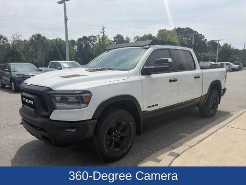 Bright White Clearcoat 2023 RAM 1500 REBEL