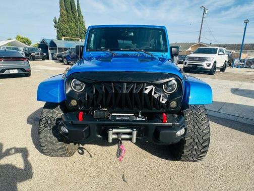 Blue 2016 Jeep Wrangler Unlimited Rubicon