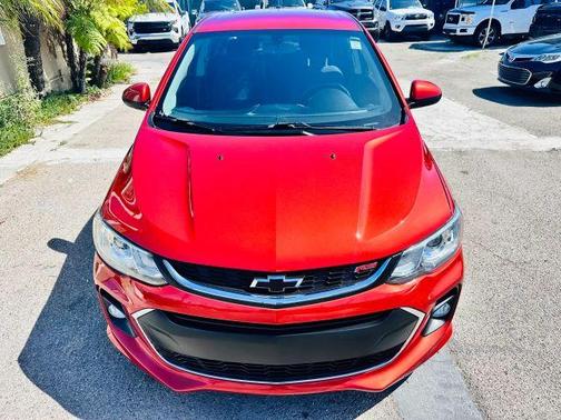 Orange 2020 Chevrolet Sonic LT
