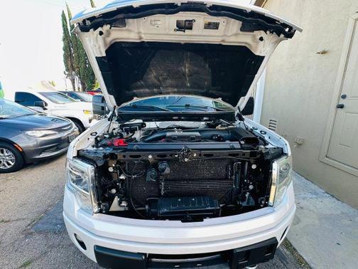 White 2013 Ford F-150 Platinum