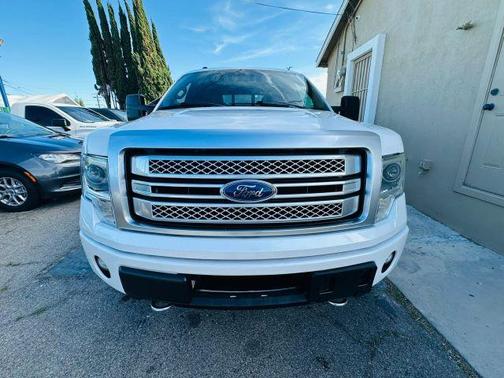 White 2013 Ford F-150 Platinum