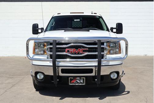 Summit White 2012 GMC Sierra 3500 SLT